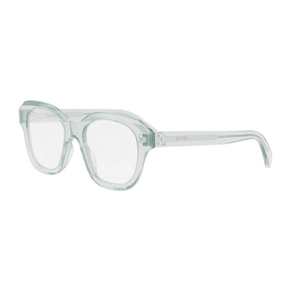 NEW Celine CL50124I 093 Shiny Transparent Lime Sunglasses Authentic